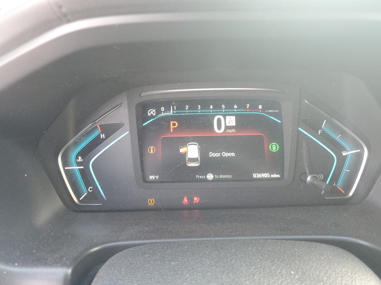 2022 HONDA ODYSSEY ELITE VIN:5FNRL6H90NB066058