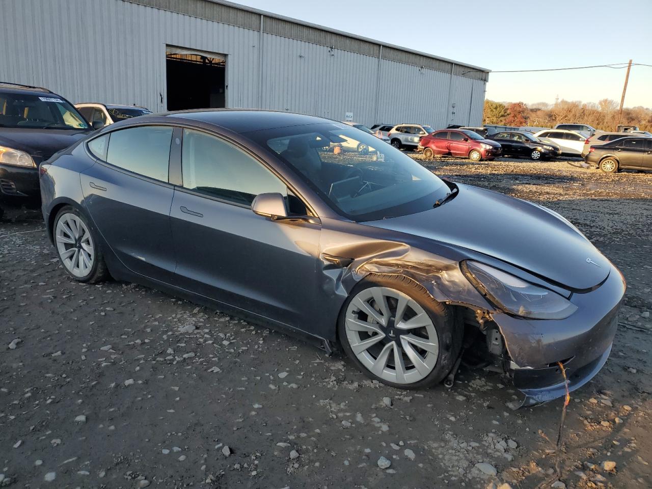 2022 TESLA MODEL 3  VIN:5YJ3E1EB5NF204025
