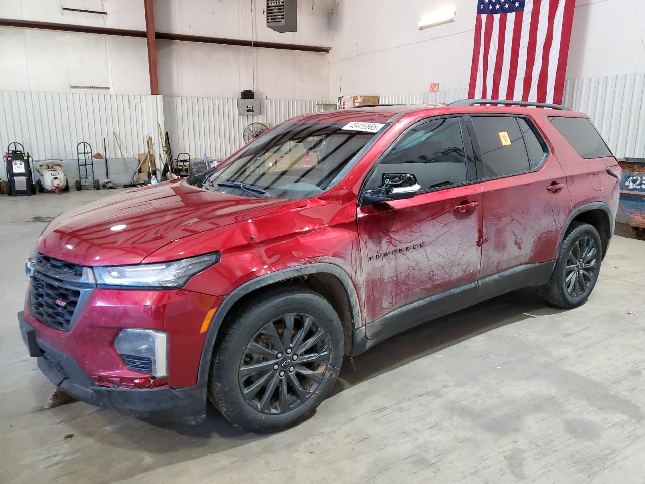 2023 CHEVROLET TRAVERSE RS VIN:1GNEVJKW0PJ342011