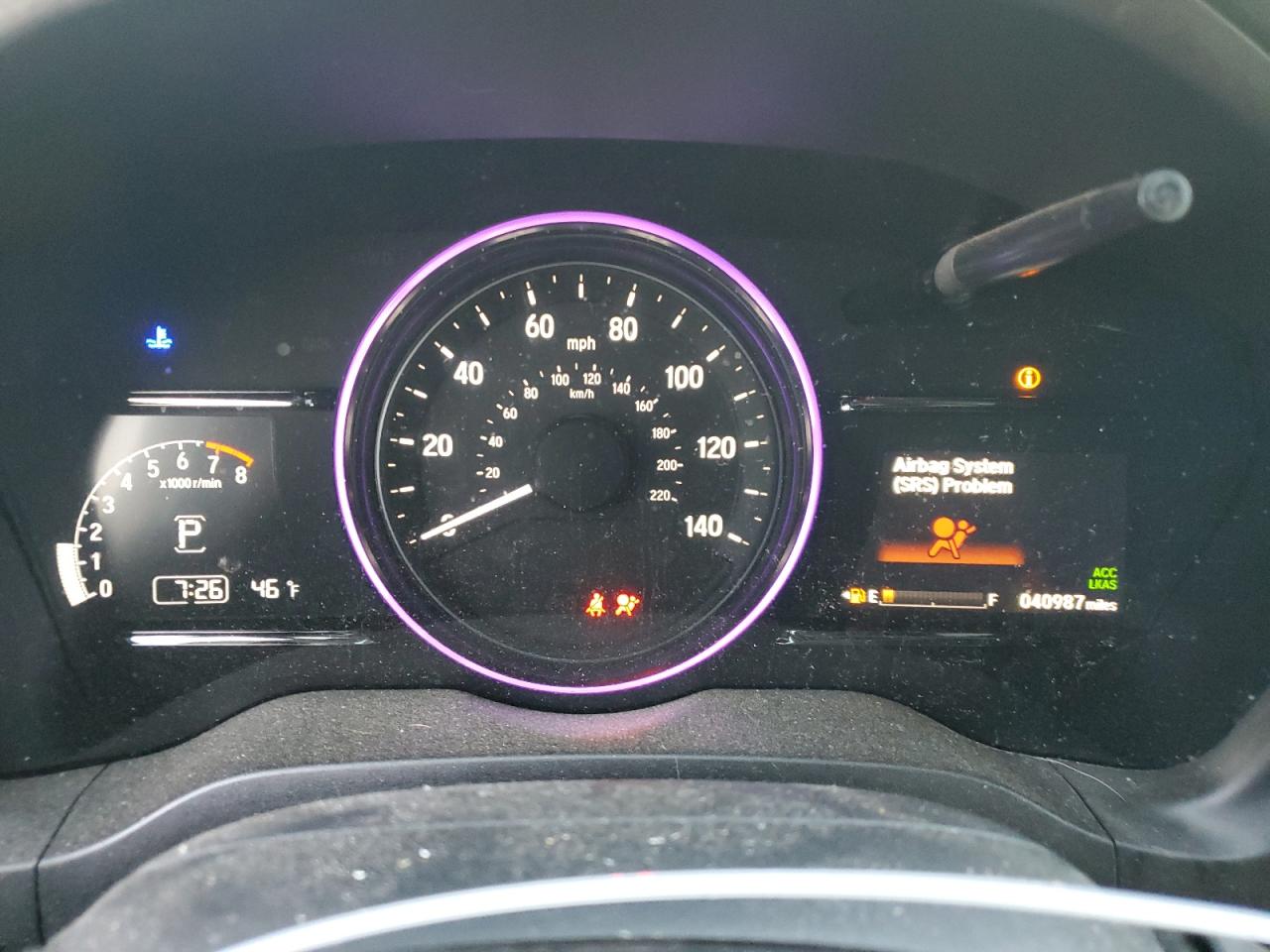 2022 HONDA HR-V EX VIN:3CZRU6H55NM722321