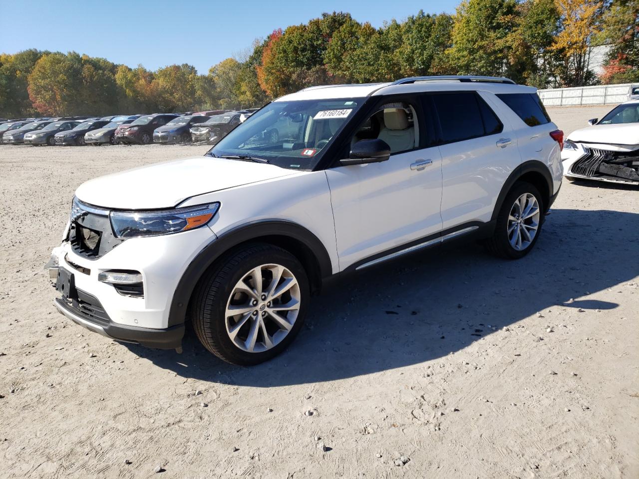 2022 FORD EXPLORER PLATINUM VIN:1FM5K8HC3NGA10772