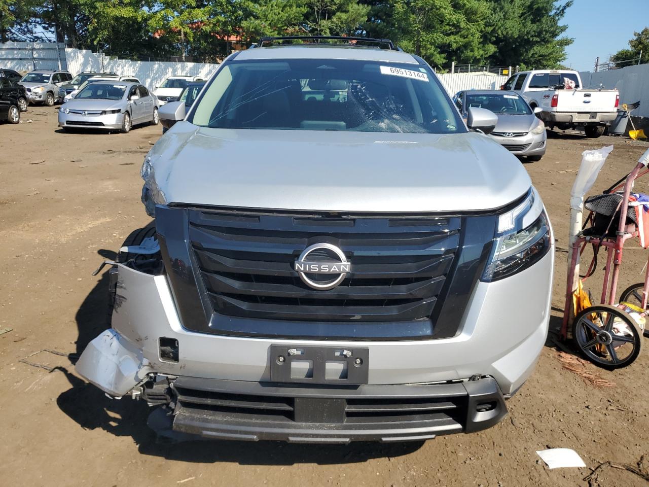 2022 NISSAN PATHFINDER SV VIN:5N1DR3BD8NC213806