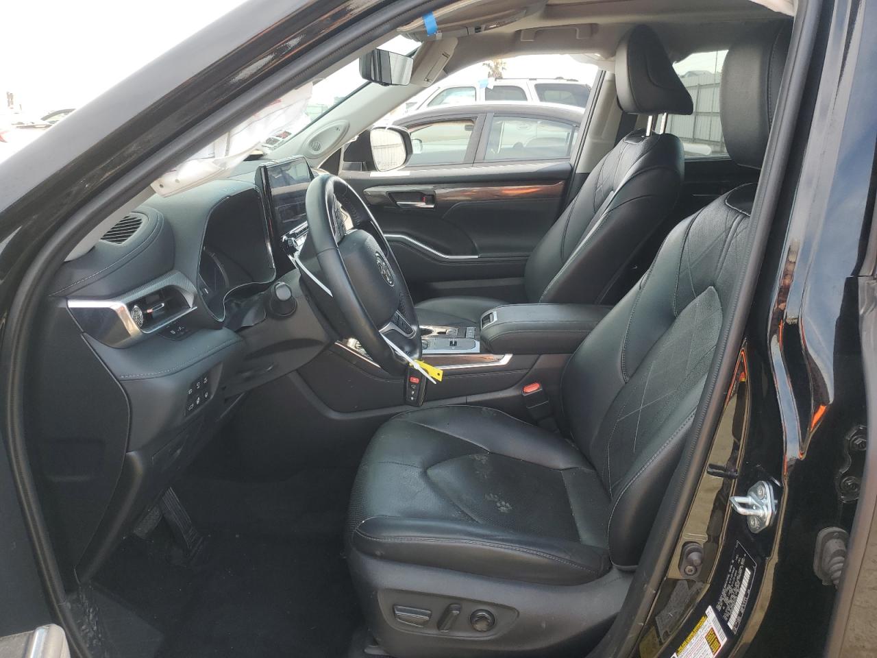 2022 TOYOTA HIGHLANDER HYBRID PLATINUM VIN:5TDEBRCH2NS075728