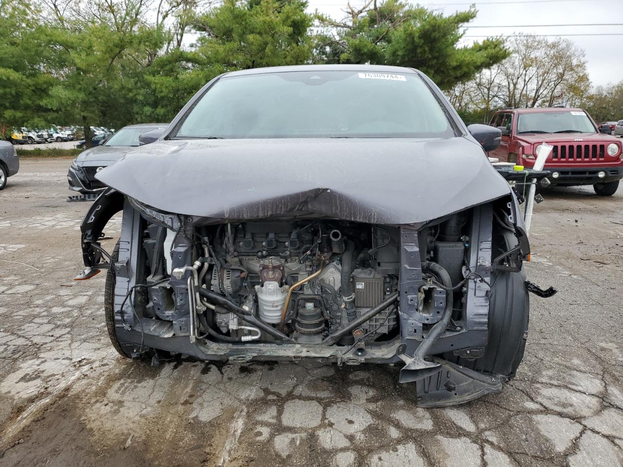 2022 HONDA ODYSSEY EX VIN:5FNRL6H54NB023999