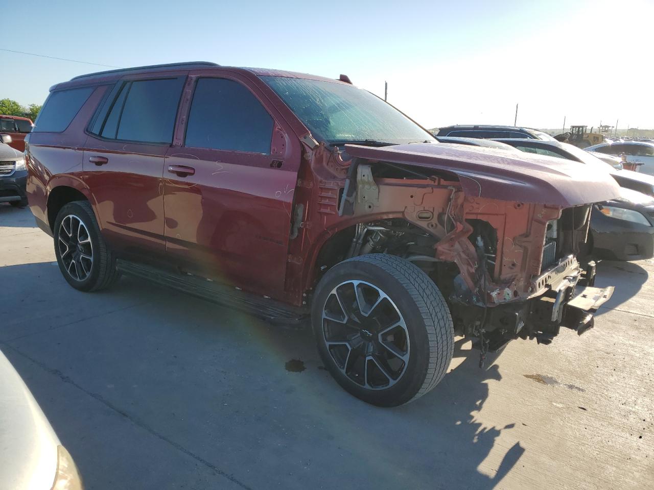 2022 CHEVROLET TAHOE C1500 RST VIN:1GNSCRKT2NR250359