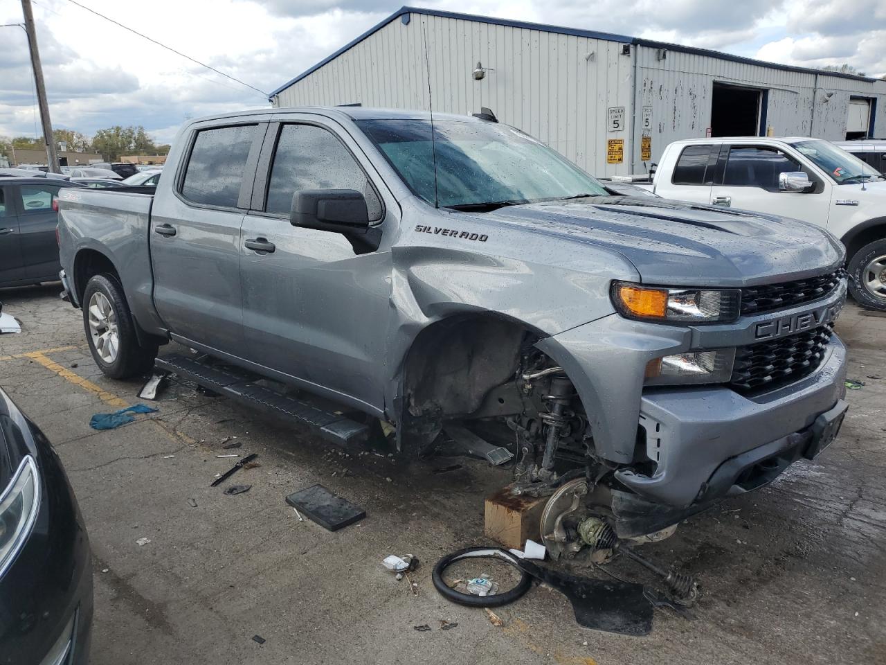 2022 CHEVROLET SILVERADO LTD K1500 CUSTOM VIN:1GCPYBEK9NZ200472