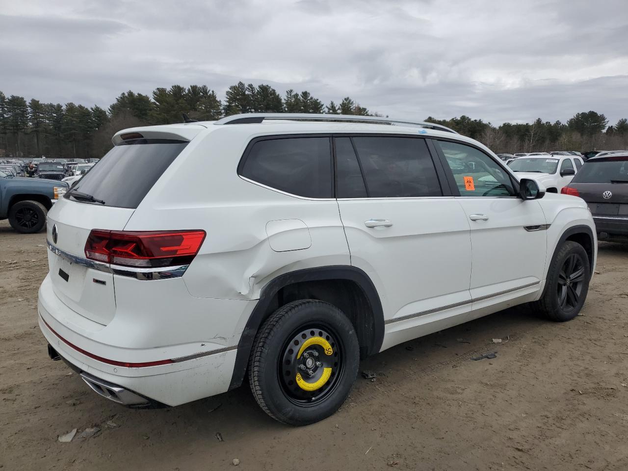 2022 VOLKSWAGEN ATLAS SEL R-LINE VIN:1V2AR2CA2NC514513