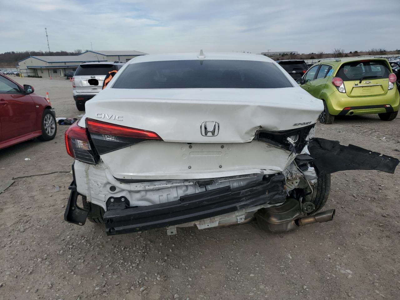 2022 HONDA CIVIC SPORT VIN:2HGFE2F50NH580283