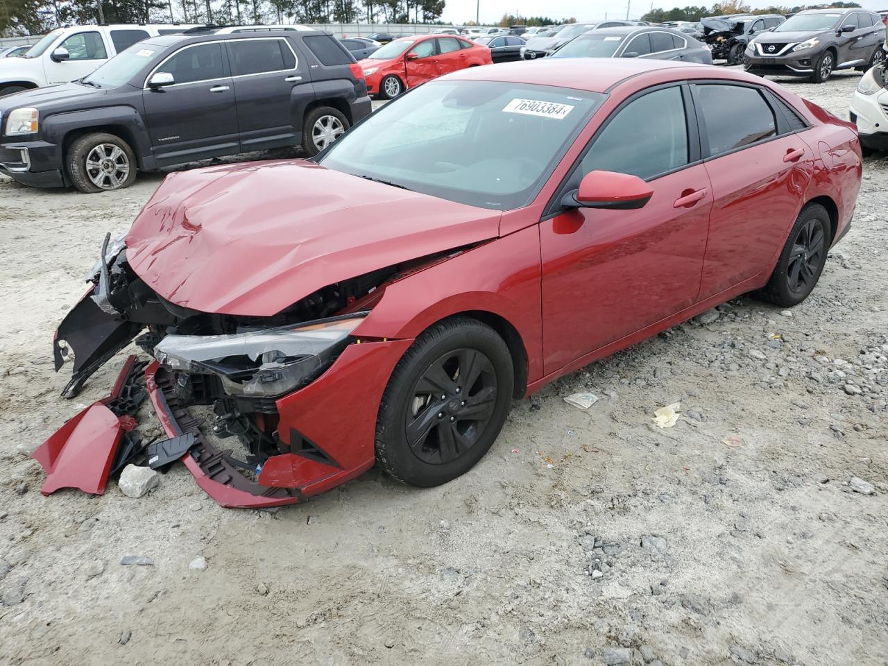 2022 HYUNDAI ELANTRA SEL VIN:KMHLM4AG9NU356379