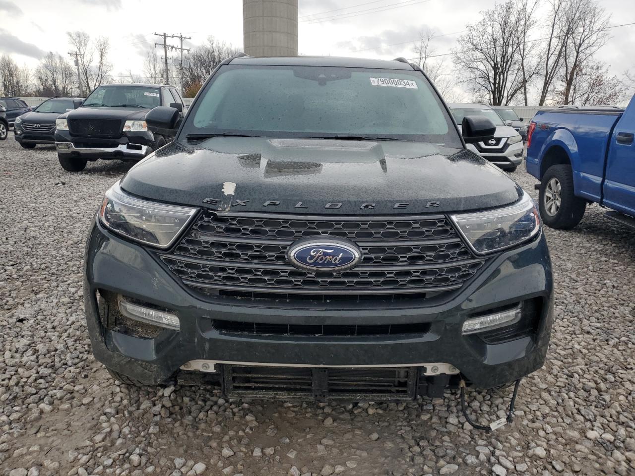 2022 FORD EXPLORER XLT VIN:1FMSK8DH7NGC41680