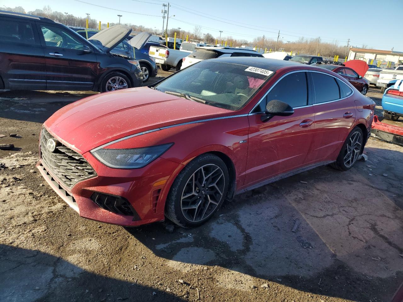 2022 HYUNDAI SONATA N LINE VIN:5NPEK4JC0NH149809