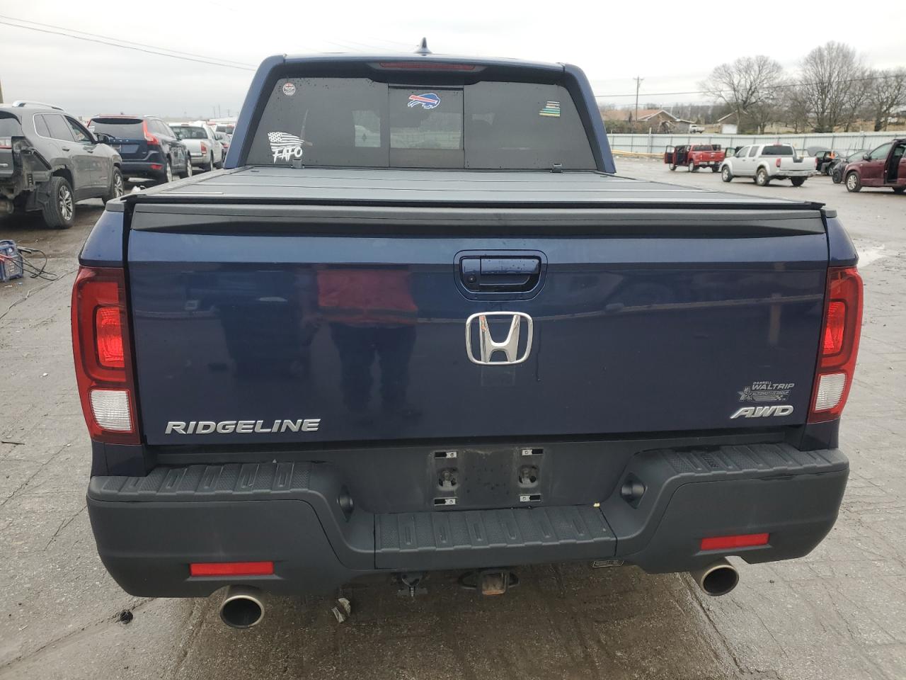 2022 HONDA RIDGELINE RTL VIN:5FPYK3F55NB035859