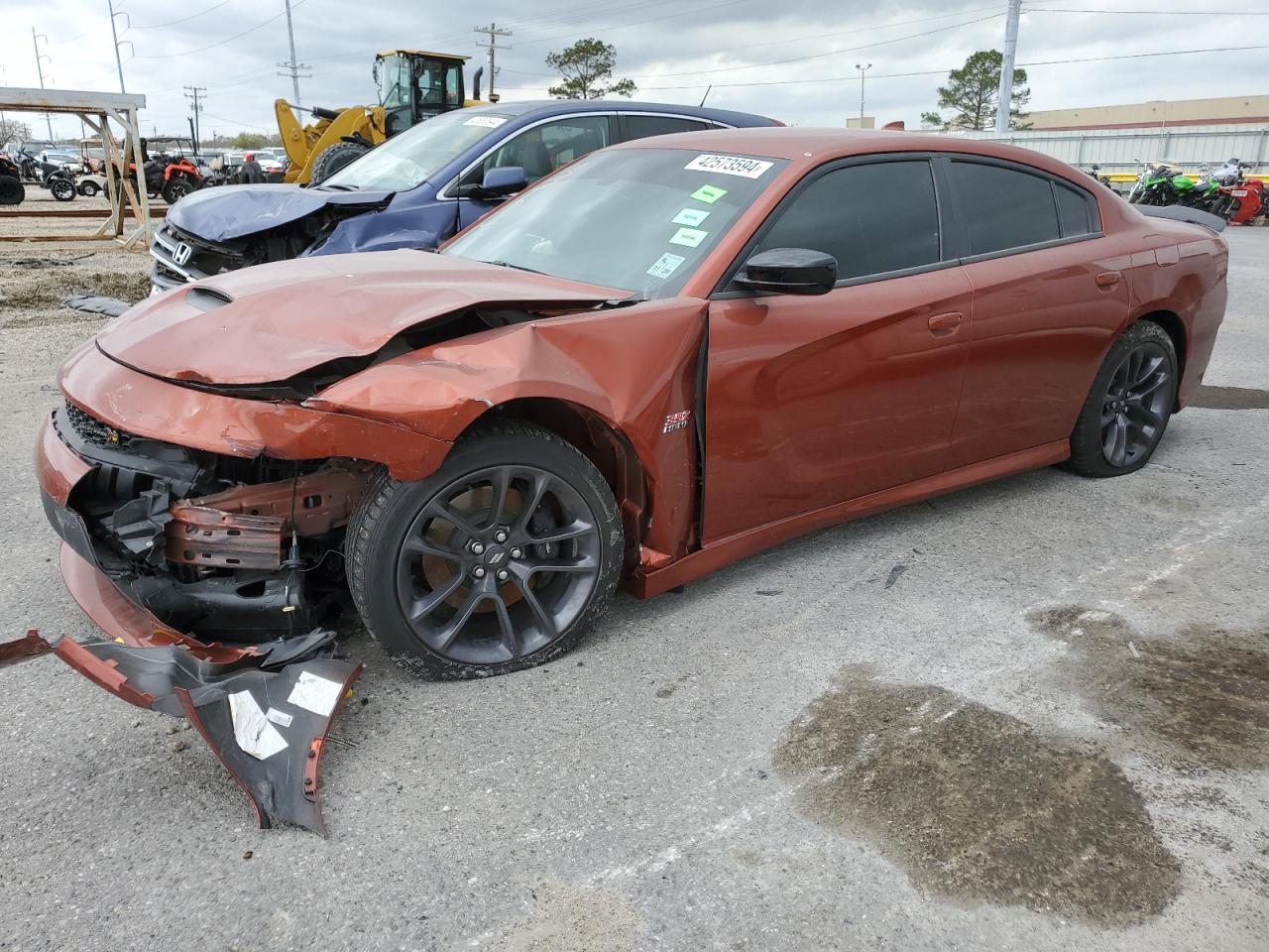 2023 DODGE CHARGER SCAT PACK VIN:2C3CDXGJ3PH672914