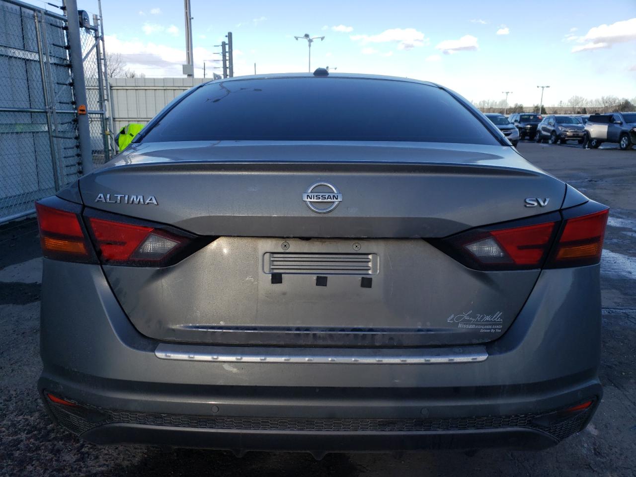 2022 NISSAN ALTIMA SV VIN:1N4BL4DV4NN372728