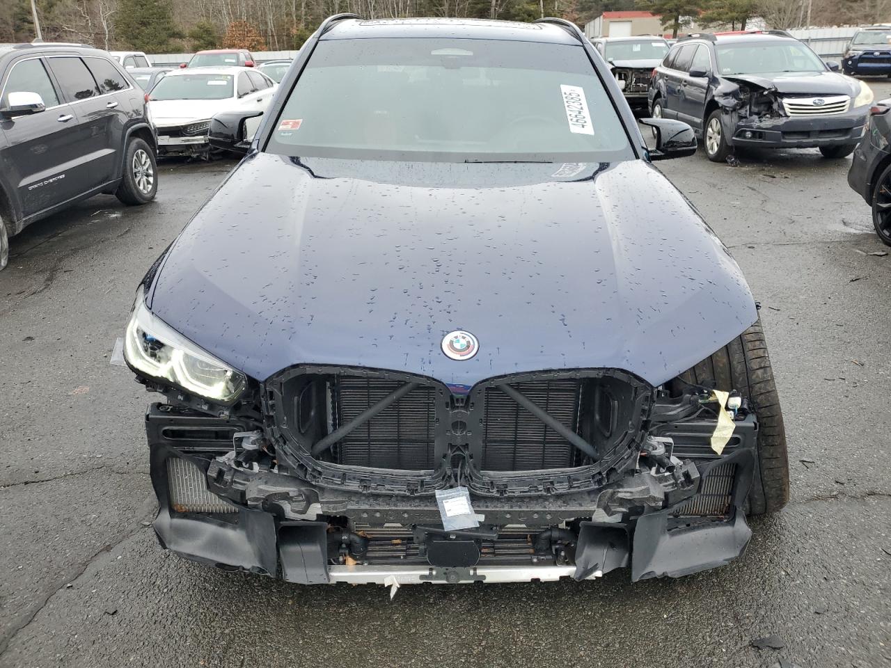 2022 BMW X5 M VIN:5YMJU0C02N9M84431