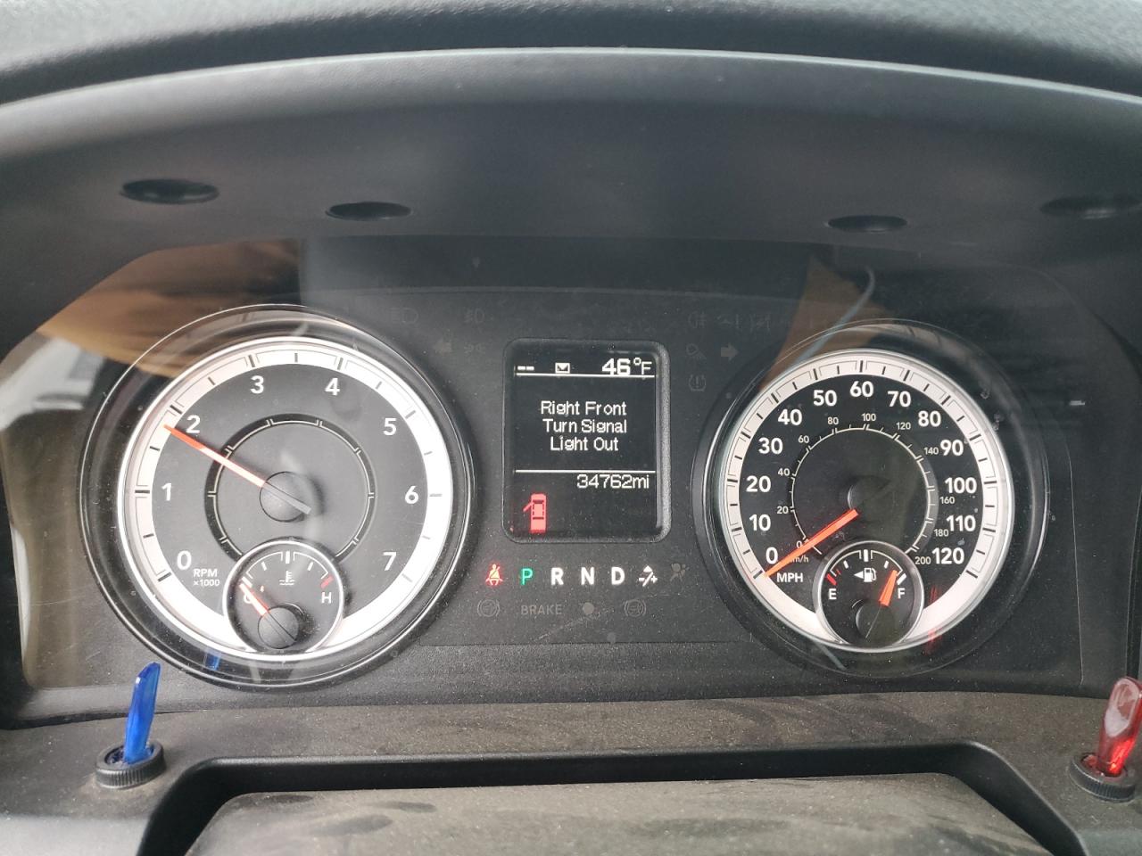 2022 RAM 1500 CLASSIC TRADESMAN VIN:3C6JR7AG4NG341314