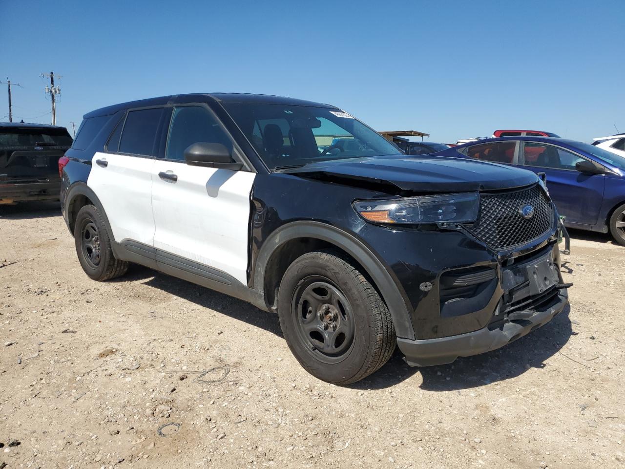 2022 FORD EXPLORER POLICE INTERCEPTOR VIN:1FM5K8AB8NGA58141