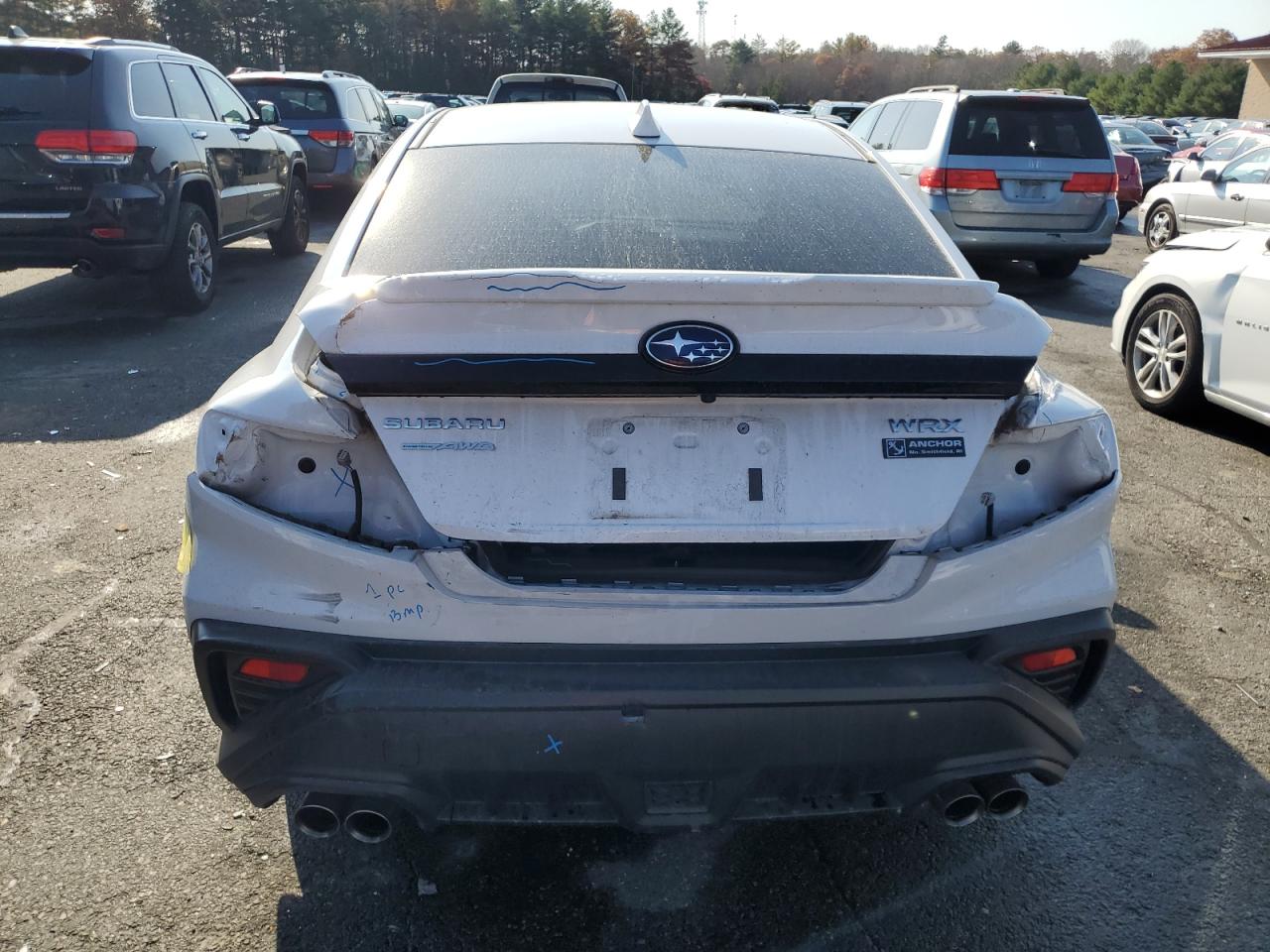 2022 SUBARU WRX PREMIUM VIN:JF1VBAF68N9017798