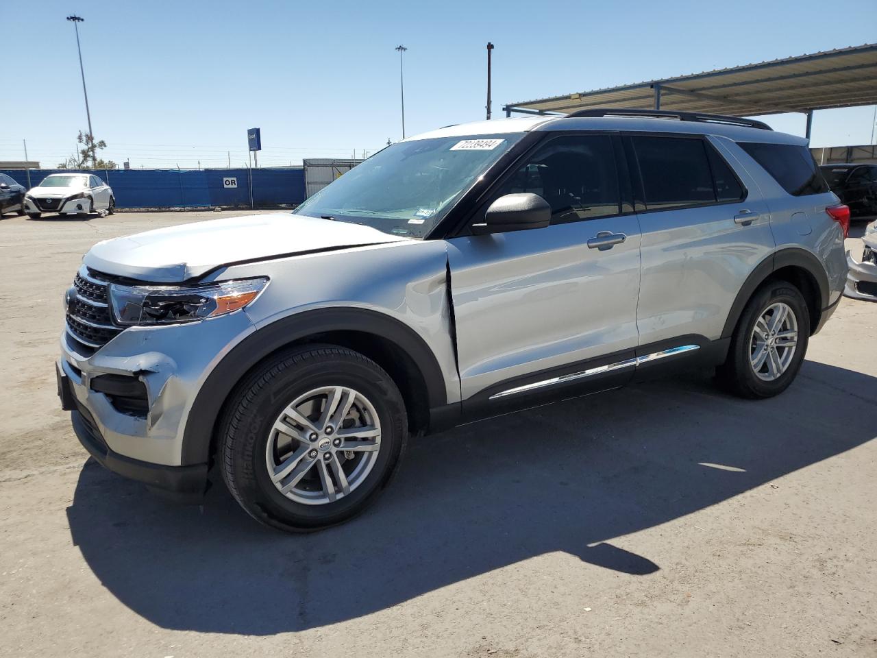 2022 FORD EXPLORER XLT VIN:1FMSK7DH0NGC30207