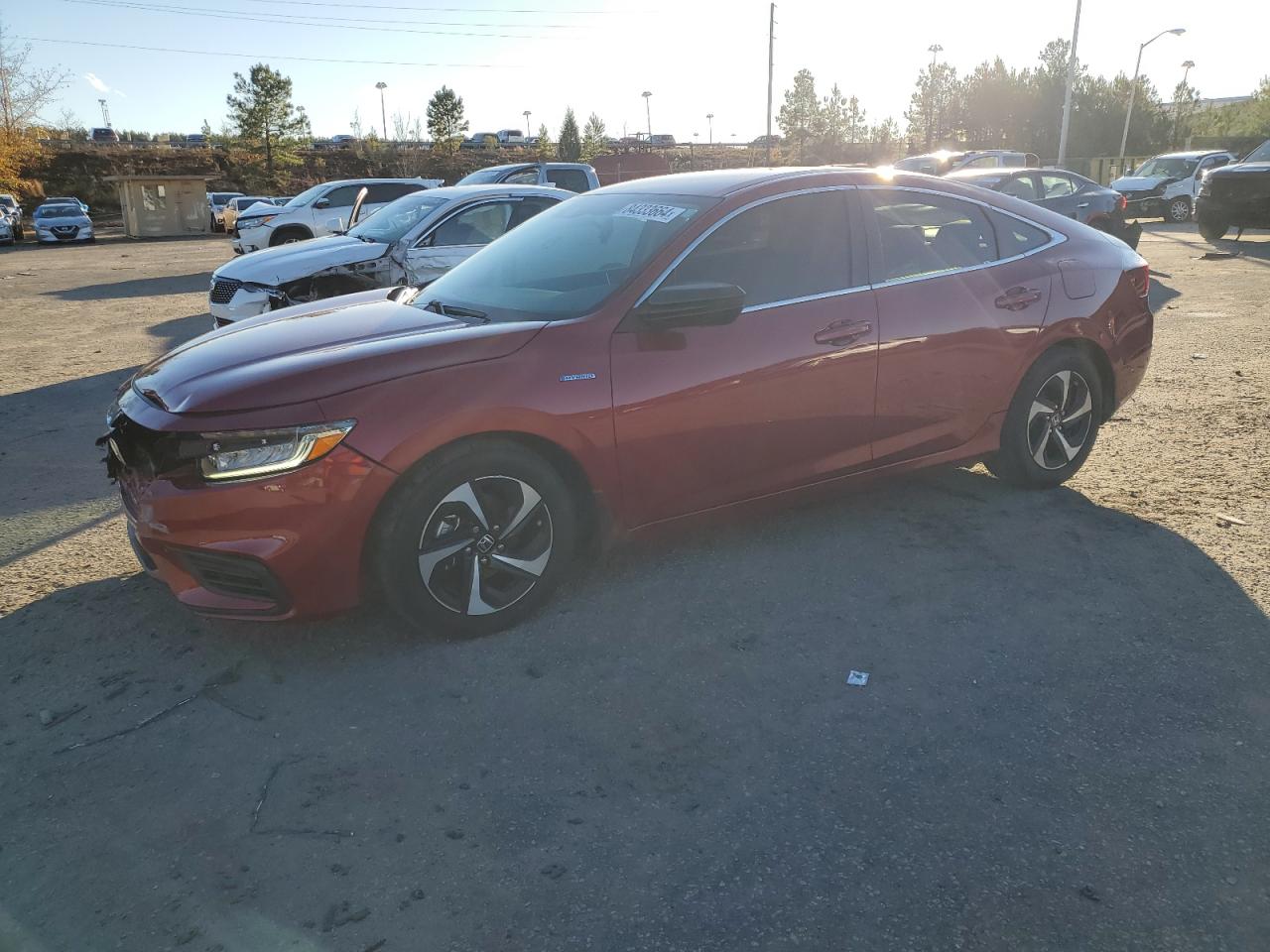 2022 HONDA INSIGHT EX VIN:19XZE4F51NE017651