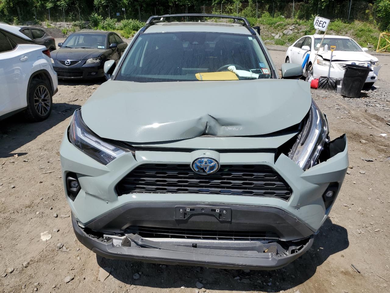 2022 TOYOTA RAV4 XLE PREMIUM VIN:4T3B6RFV1NU099140