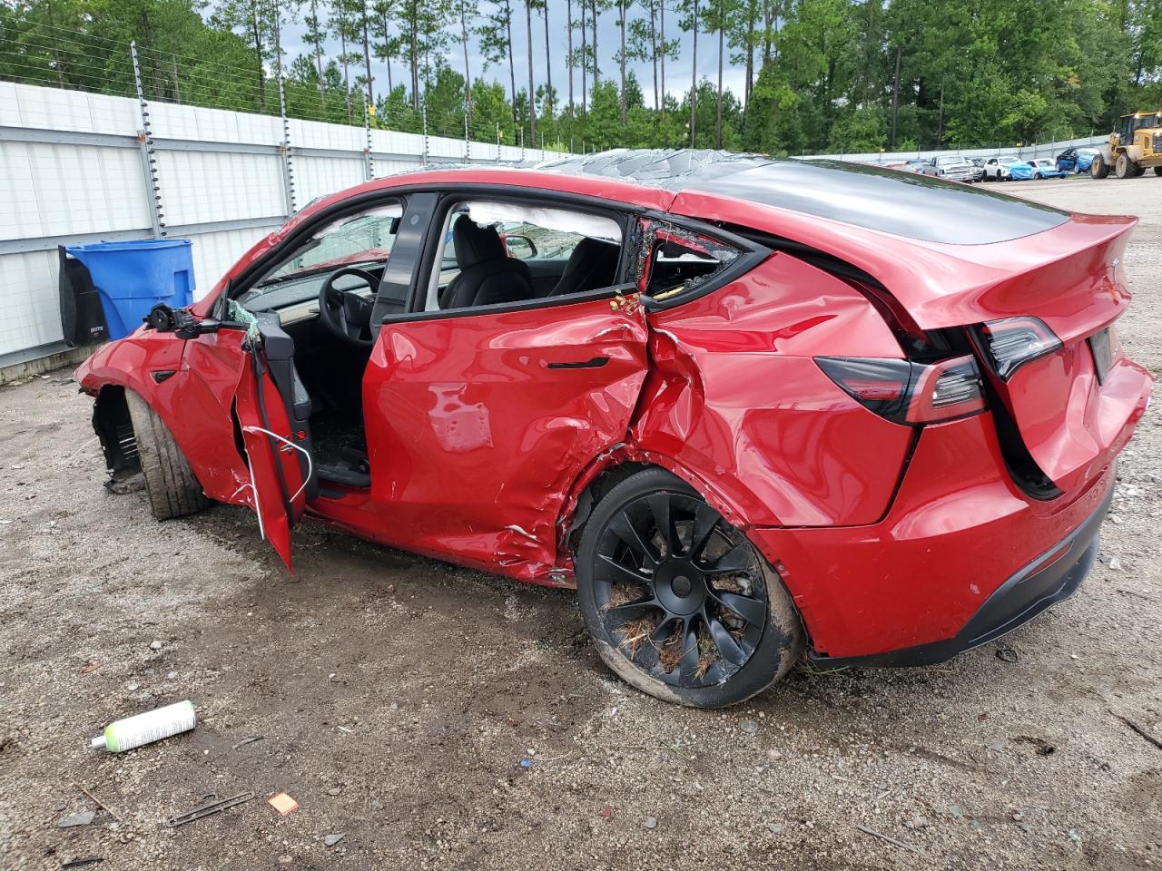 2022 TESLA MODEL Y  VIN:7SAYGAEE1NF412271