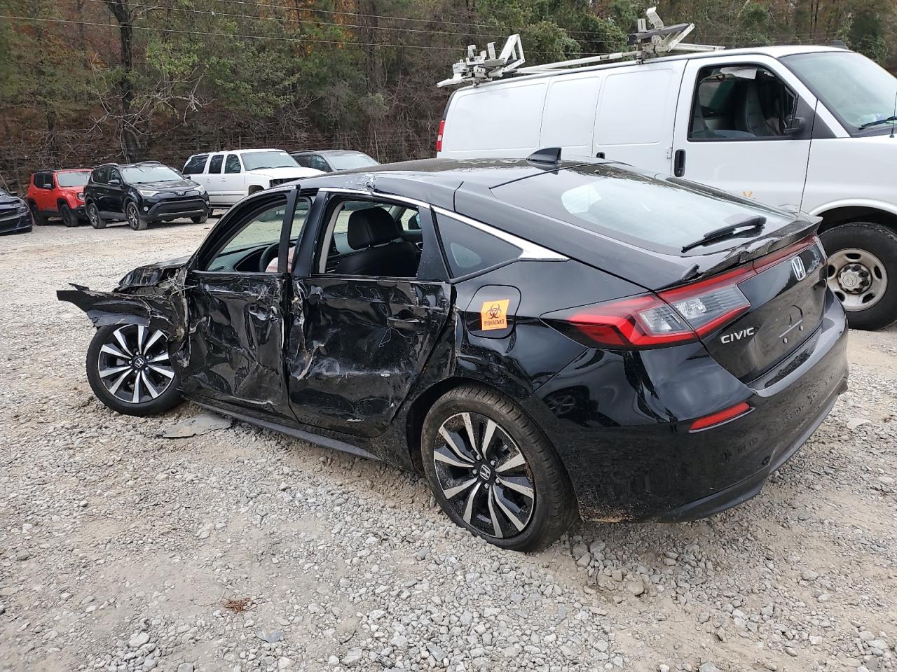 2024 HONDA CIVIC EXL VIN:19XFL1H71RE016270