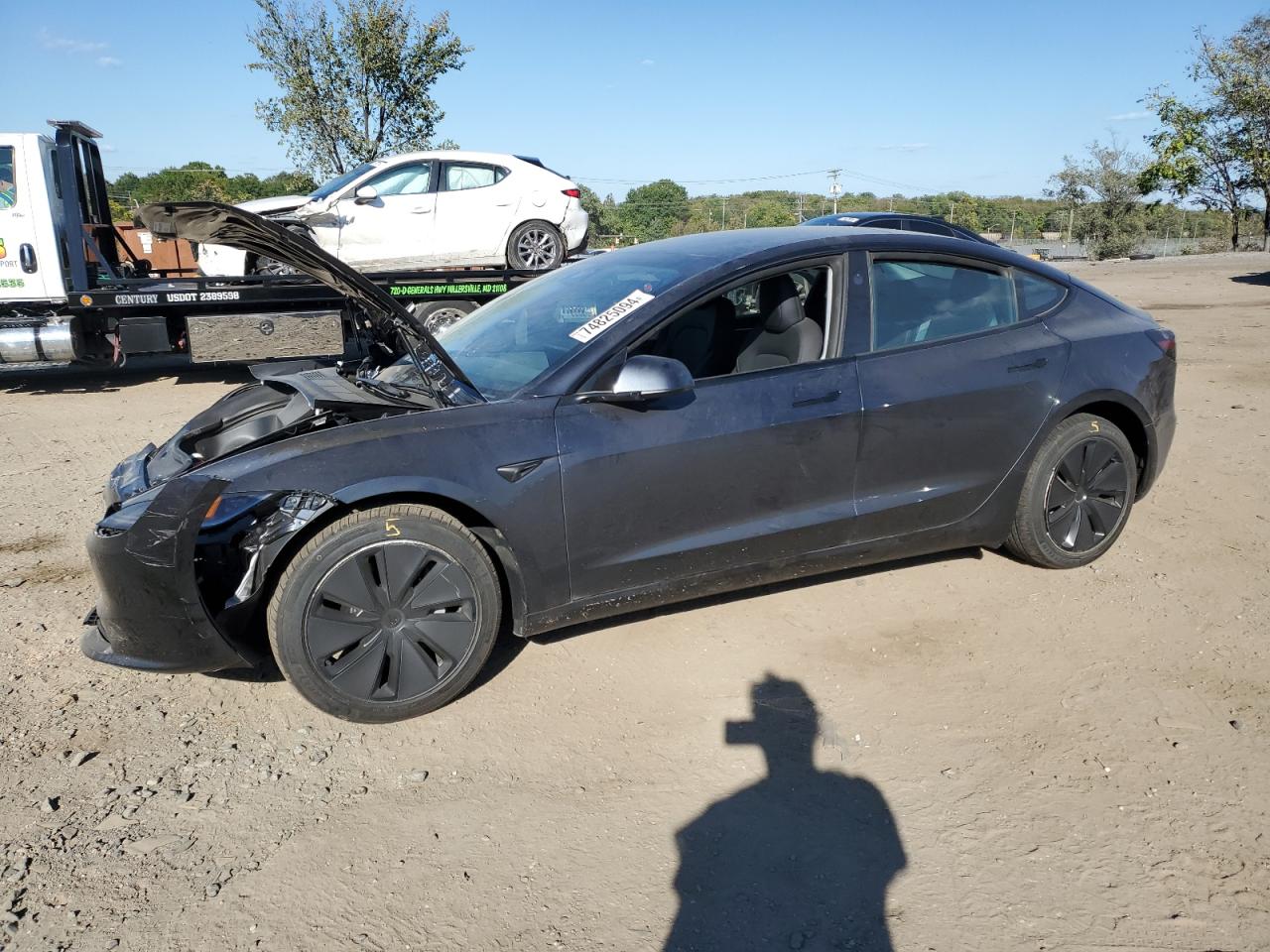 2024 TESLA MODEL 3 VIN:5YJ3E1EA0RF855981