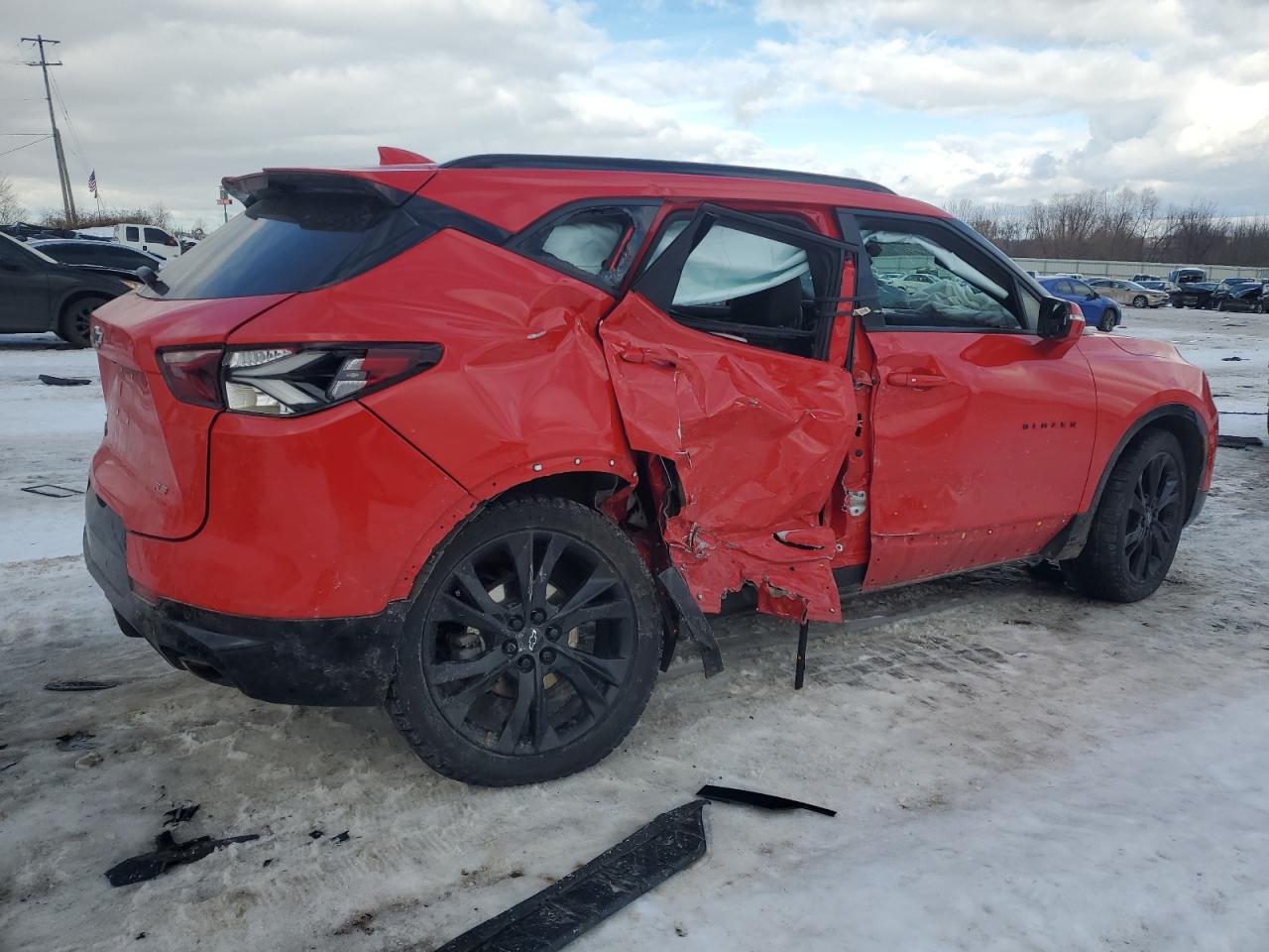 2022 CHEVROLET BLAZER RS VIN:3GNKBERS6NS230296