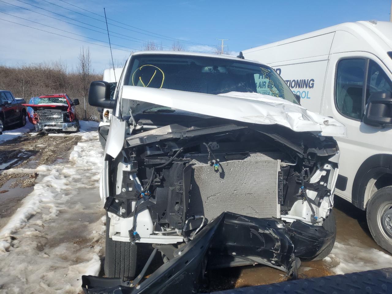 2022 CHEVROLET EXPRESS G2500  VIN:1GCWGAF72N1259915