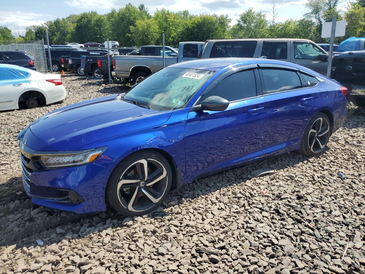 2022 HONDA ACCORD SPORT VIN:1HGCV1F38NA221323