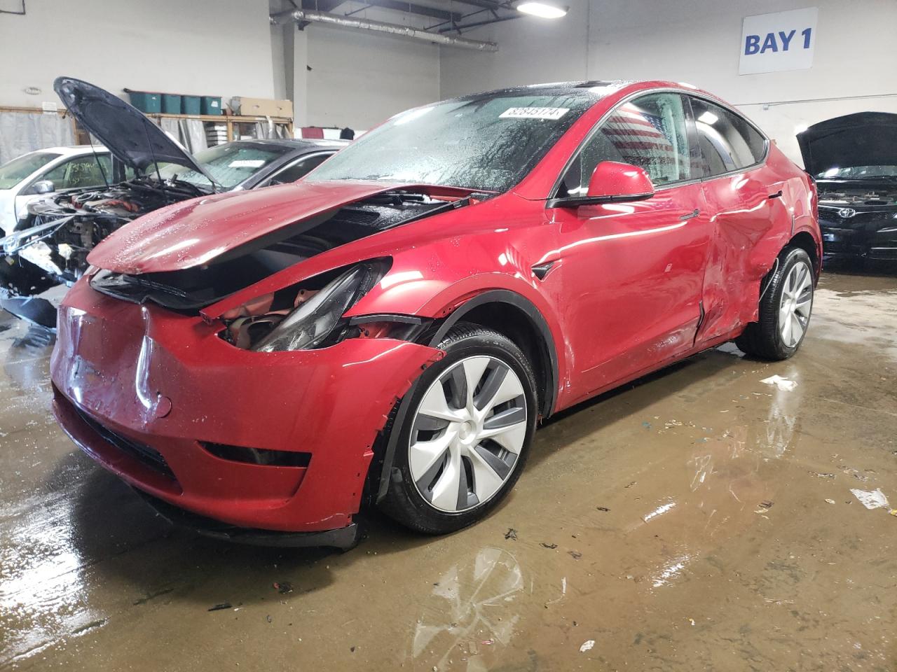 2023 TESLA MODEL Y  VIN:7SAYGDEE0PA202827