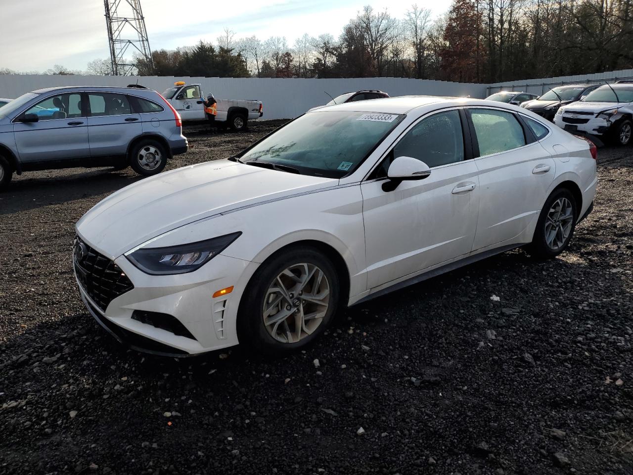 2022 HYUNDAI SONATA SEL VIN:KMHL64JAXNA220480