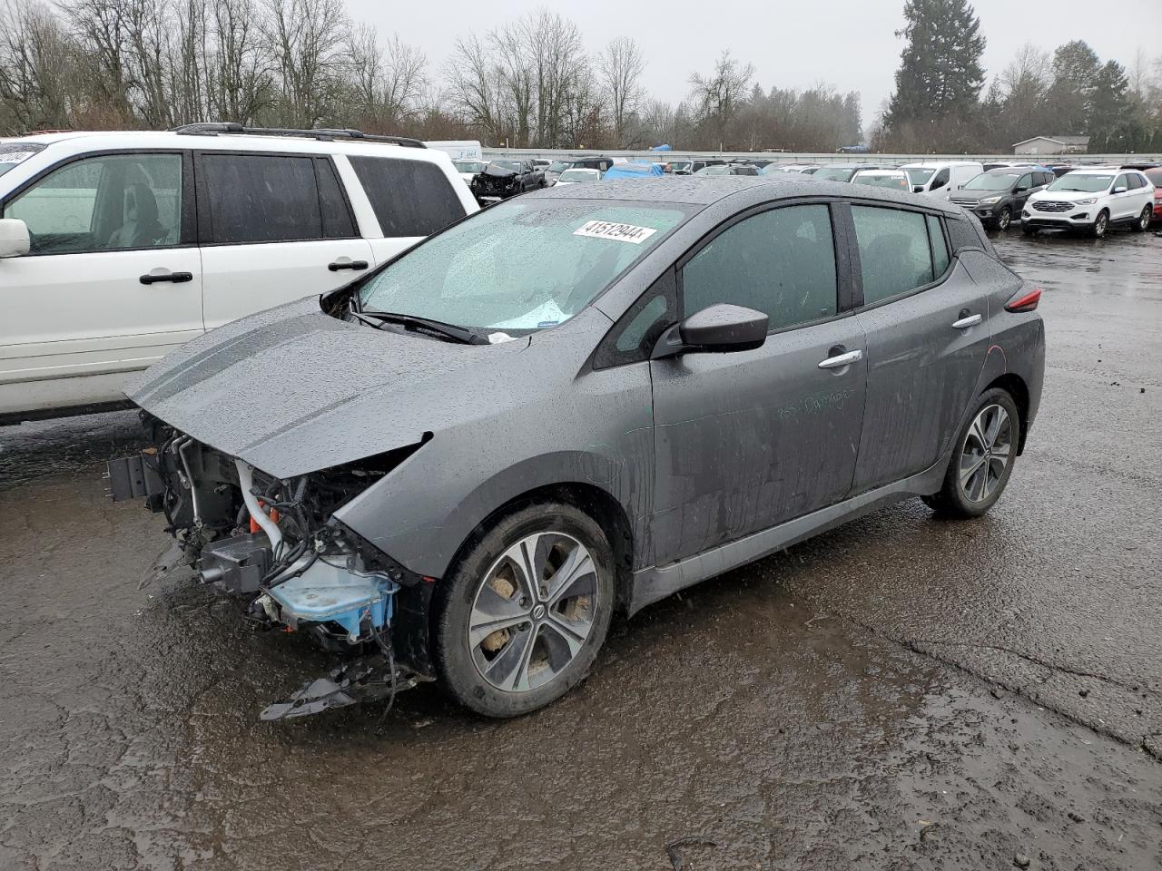 2022 NISSAN LEAF SV VIN:1N4AZ1CV7NC550511