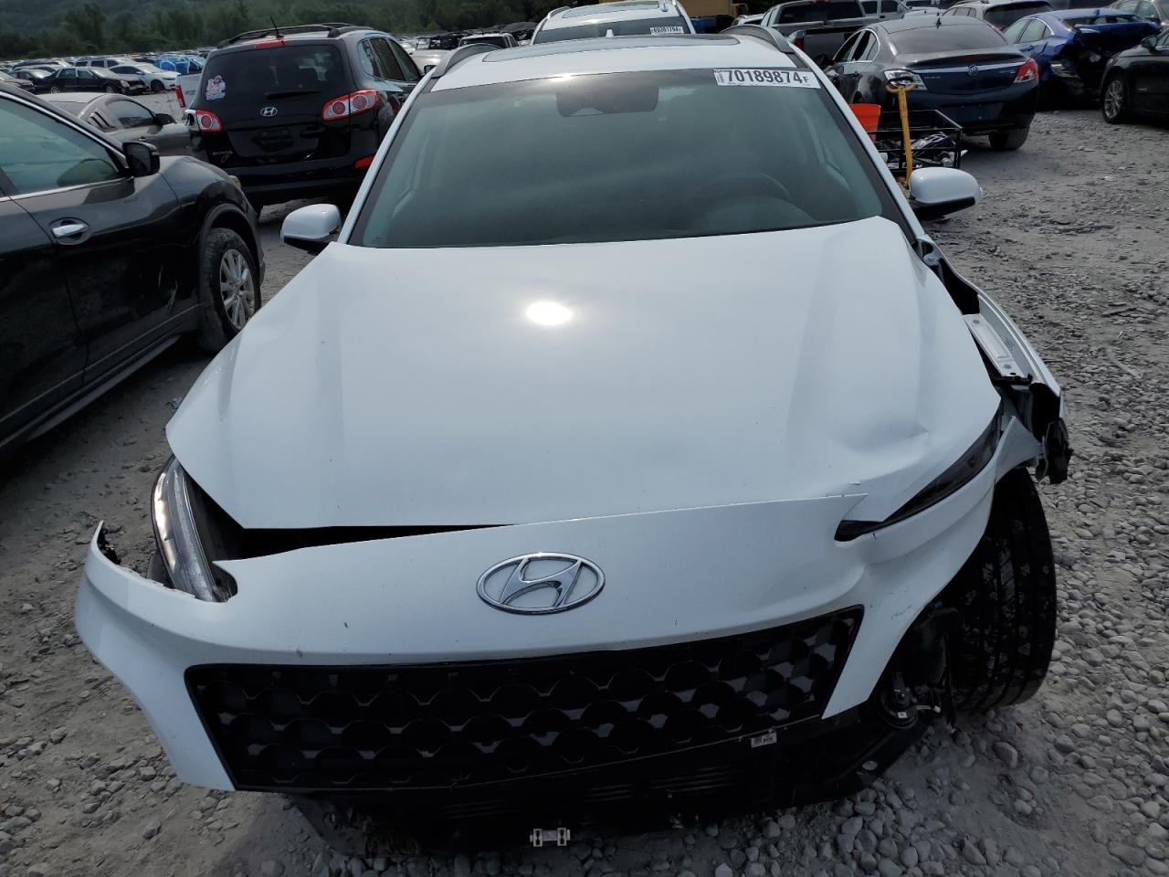 2022 HYUNDAI KONA LIMITED VIN:KM8K5CA38NU908566