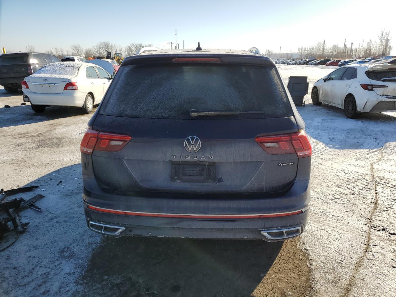 2022 VOLKSWAGEN TIGUAN SEL R-LINE VIN:3VV4B7AX9NM175160