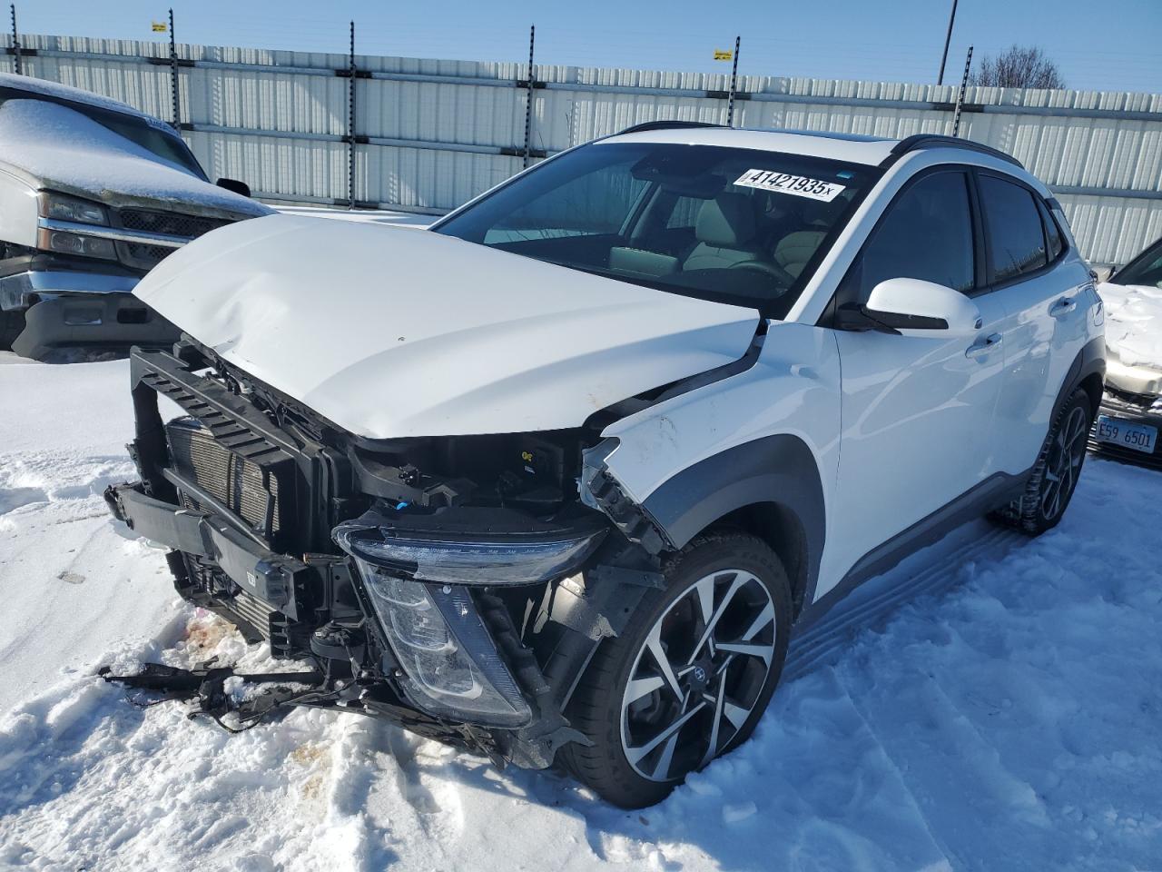 2022 HYUNDAI KONA LIMITED VIN:WBA3C1C57DK104817