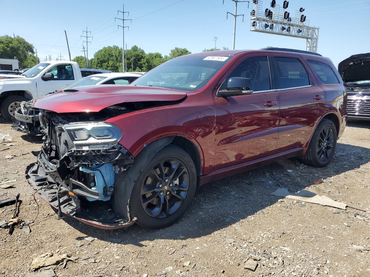 2023 DODGE DURANGO R/T VIN:1C4SDJCT9PC581869