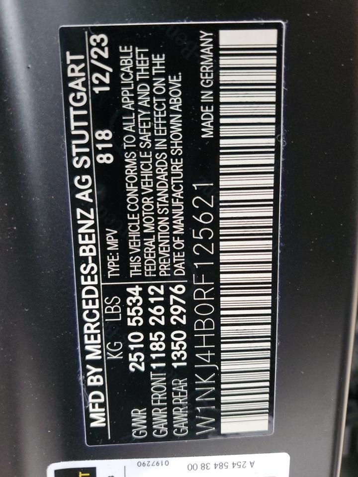 2024 MERCEDES-BENZ GLC COUPE 300 4MATIC VIN:3N1AB7AP1HY257997