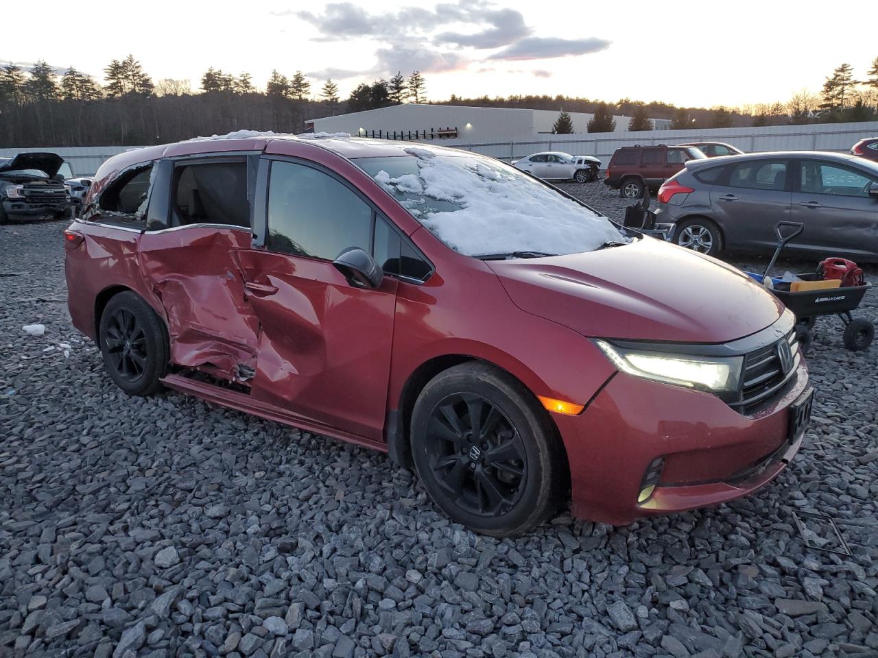 2023 HONDA ODYSSEY SPORT-L VIN:5FNRL6H79PB022528