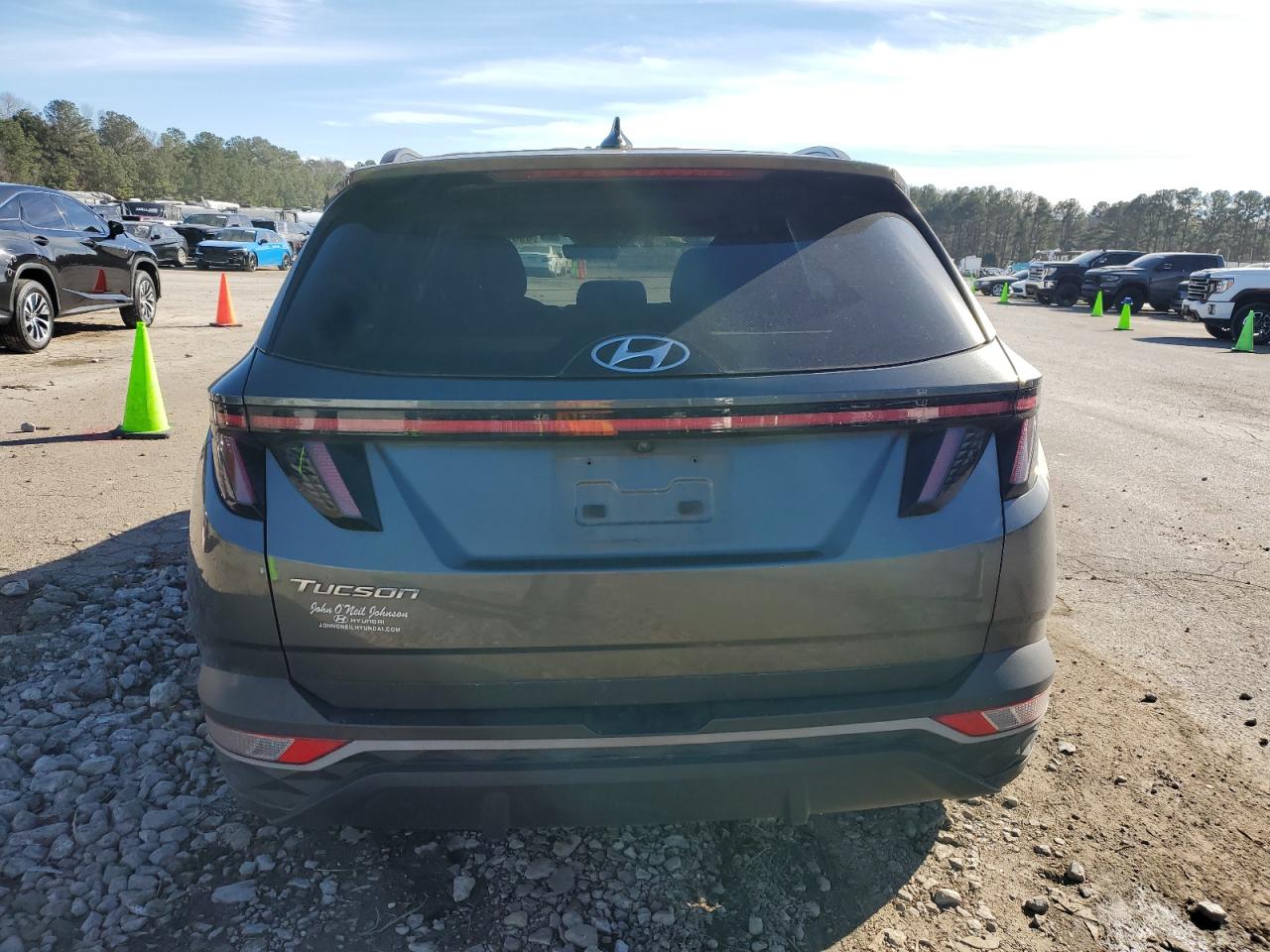 2022 HYUNDAI TUCSON SEL VIN:5NMJF3AE6NH009338