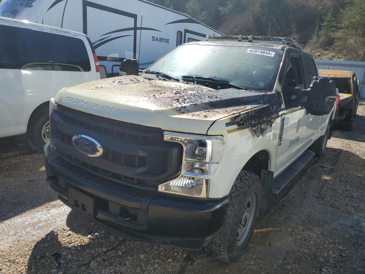 2022 FORD F250 SUPER DUTY VIN:1FT7W2B68NEC68590