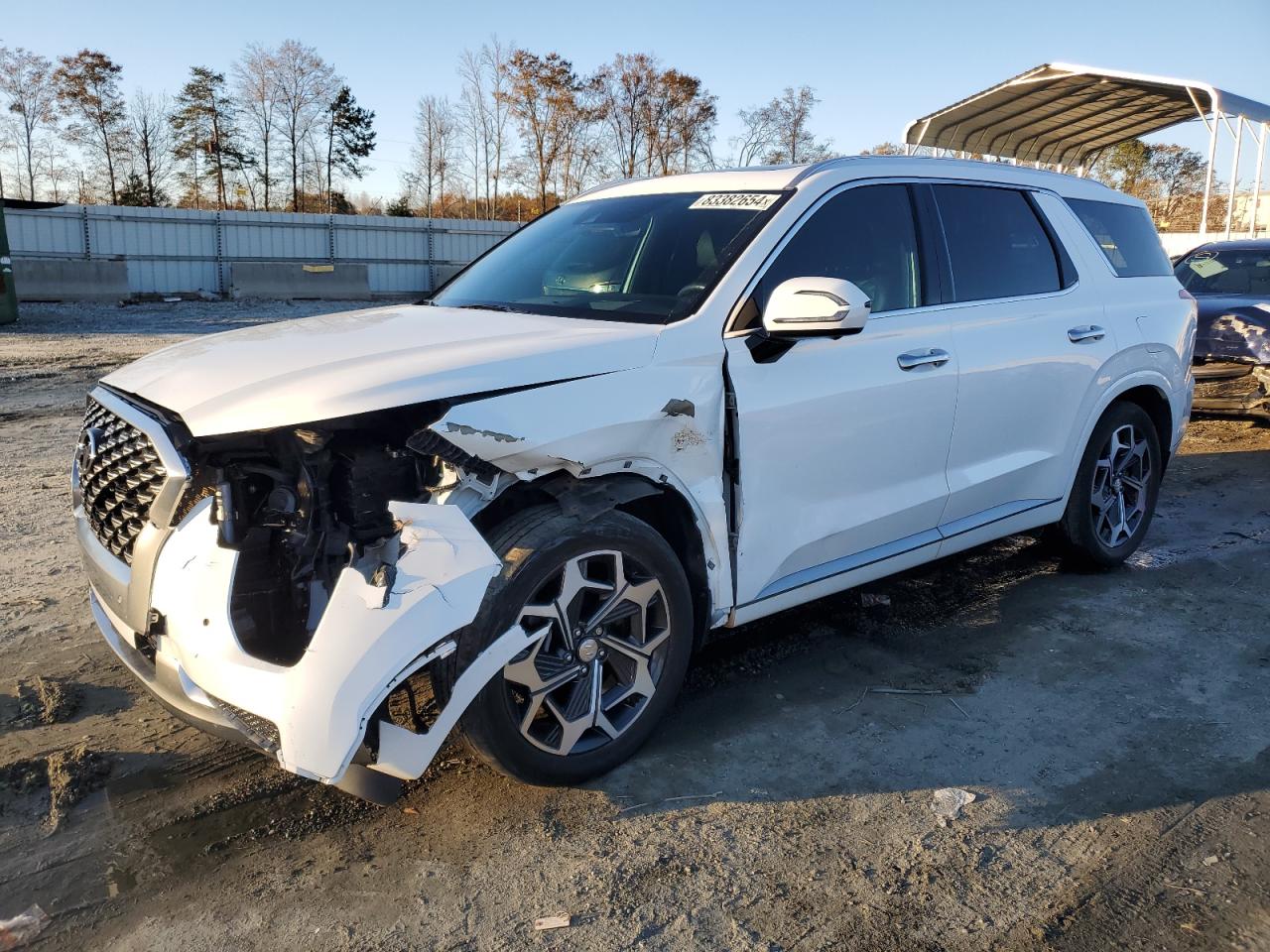 2022 HYUNDAI PALISADE CALLIGRAPHY VIN:KM8R7DHE3NU485496