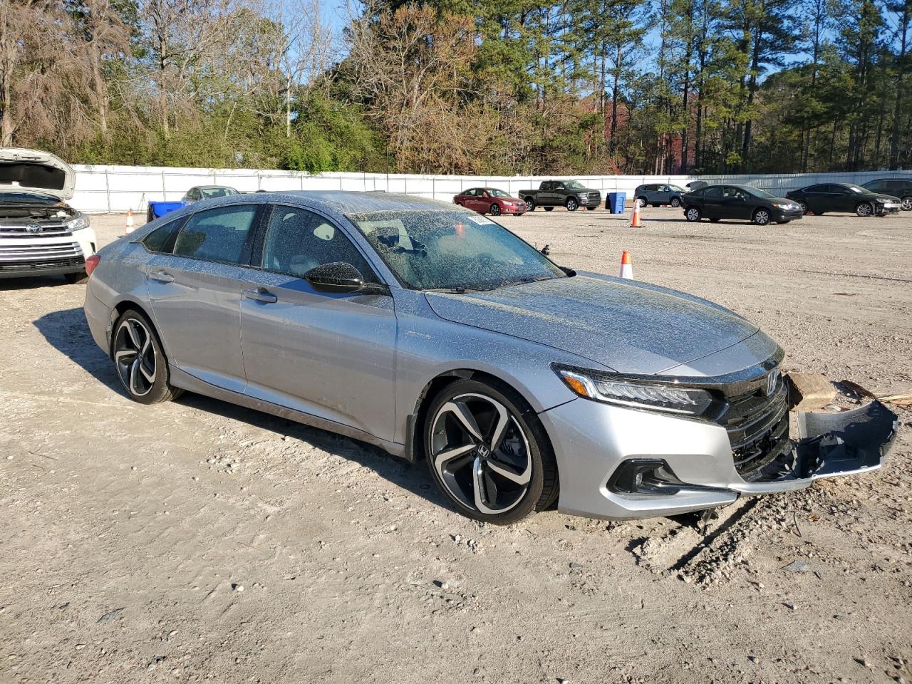 2022 HONDA ACCORD HYBRID SPORT VIN:1HGCV3F28NA041441