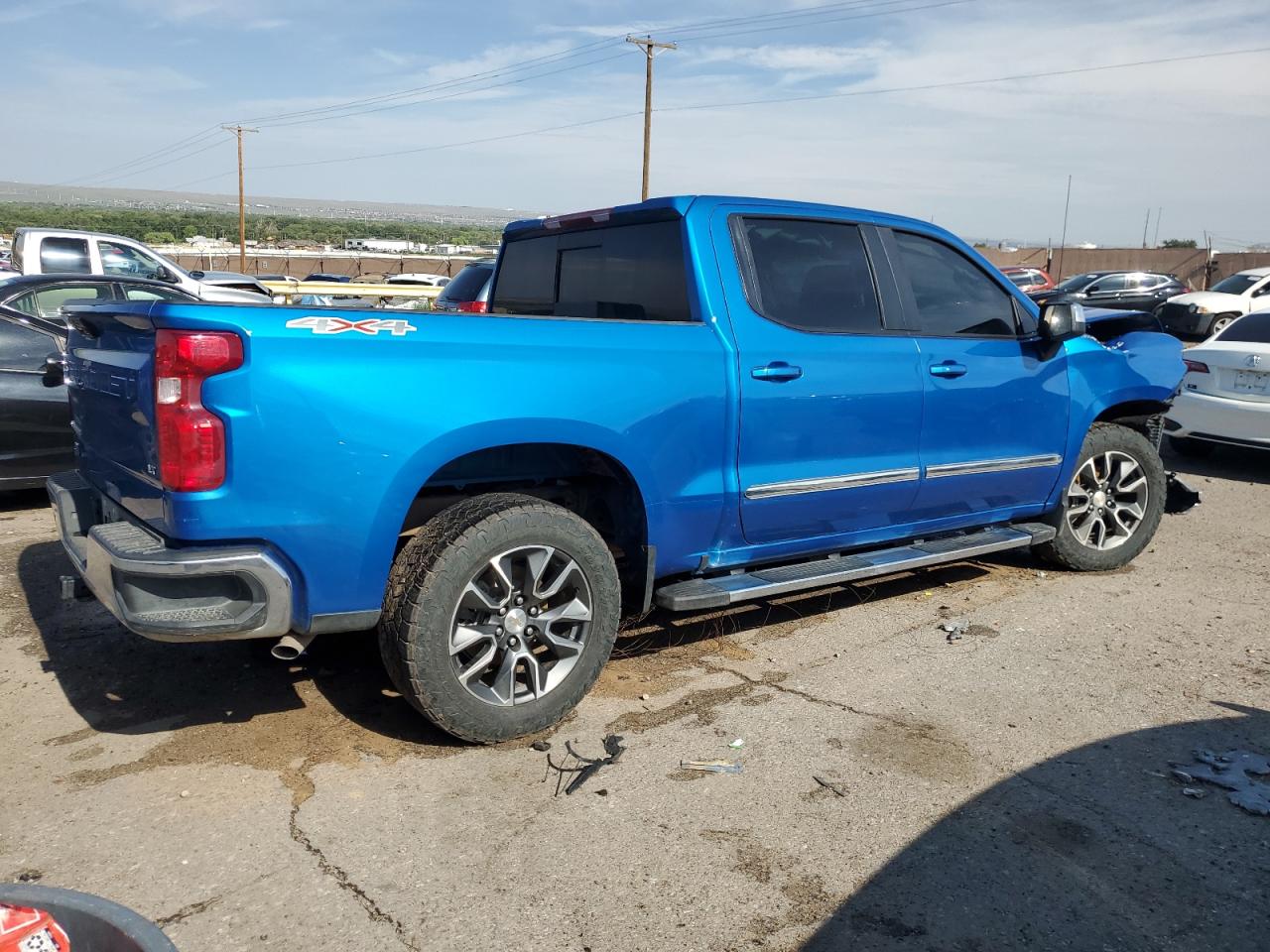 2023 CHEVROLET SILVERADO K1500 LT VIN:1GCUDDED1PZ261801