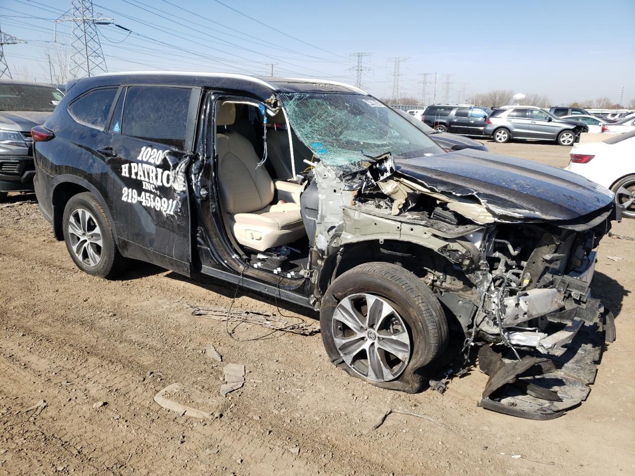 2023 TOYOTA HIGHLANDER L VIN:5TDKDRBH6PS507867