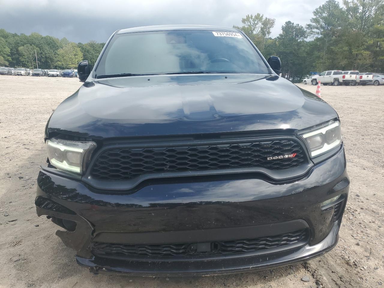 2022 DODGE DURANGO GT VIN:1C4RDJDGXNC201869