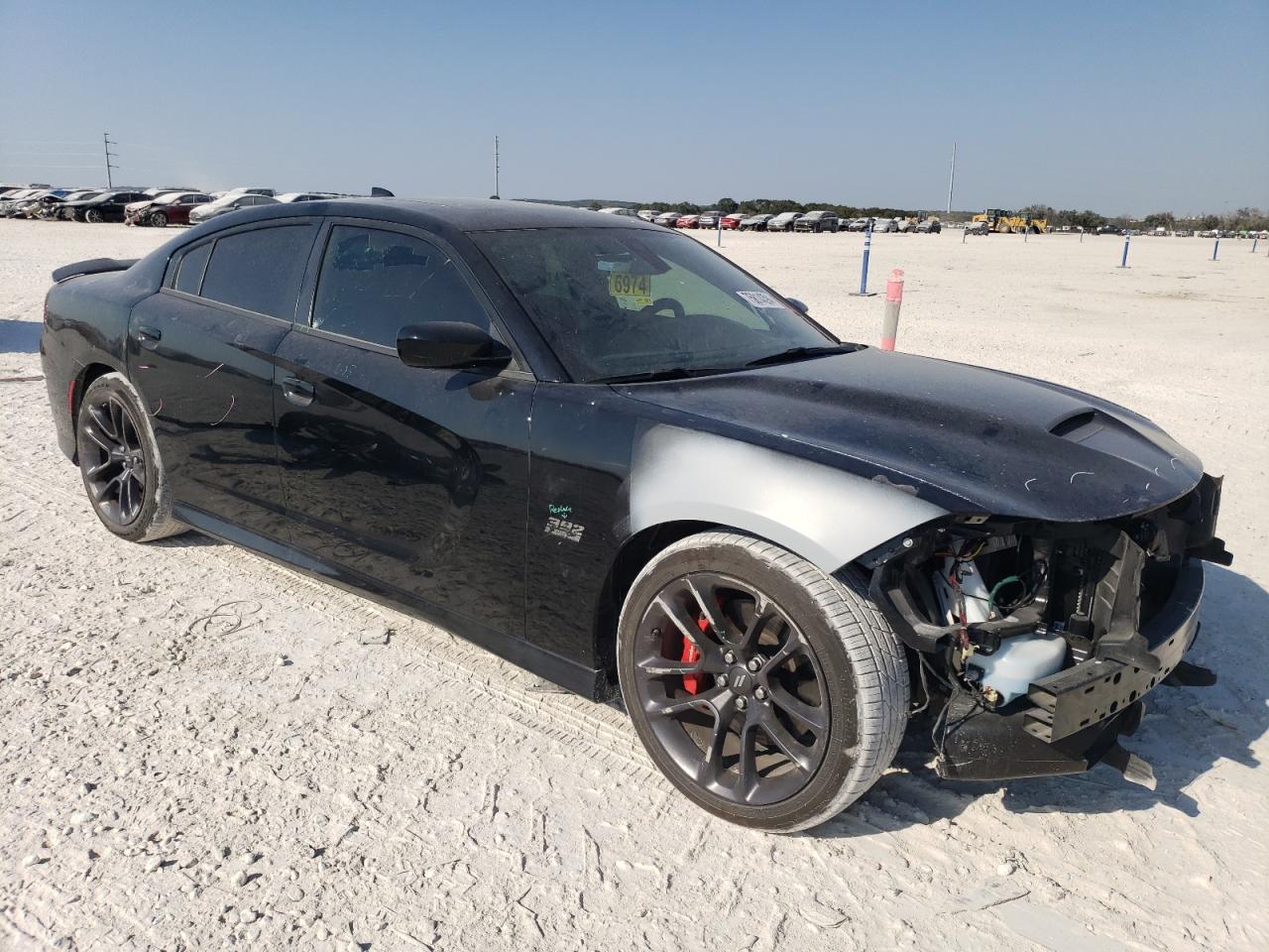 2022 DODGE CHARGER SCAT PACK VIN:2C3CDXGJ5NH159595