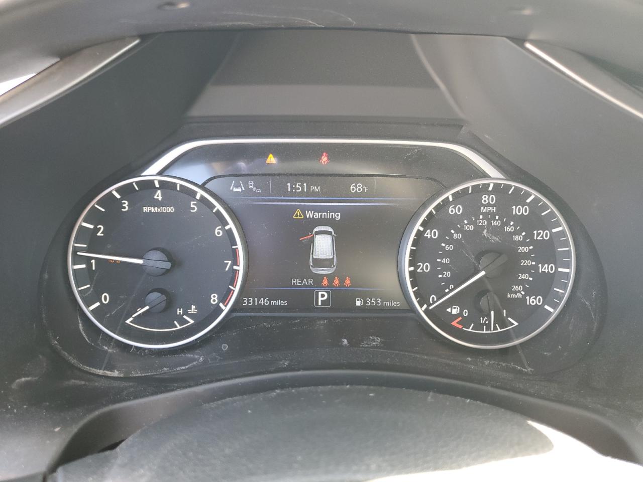 2023 NISSAN MURANO SV VIN:5N1AZ2BJ2PC125288