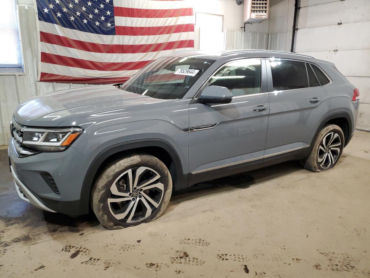 2022 VOLKSWAGEN ATLAS CROSS SPORT SEL VIN:1V2BE2CA6NC211539
